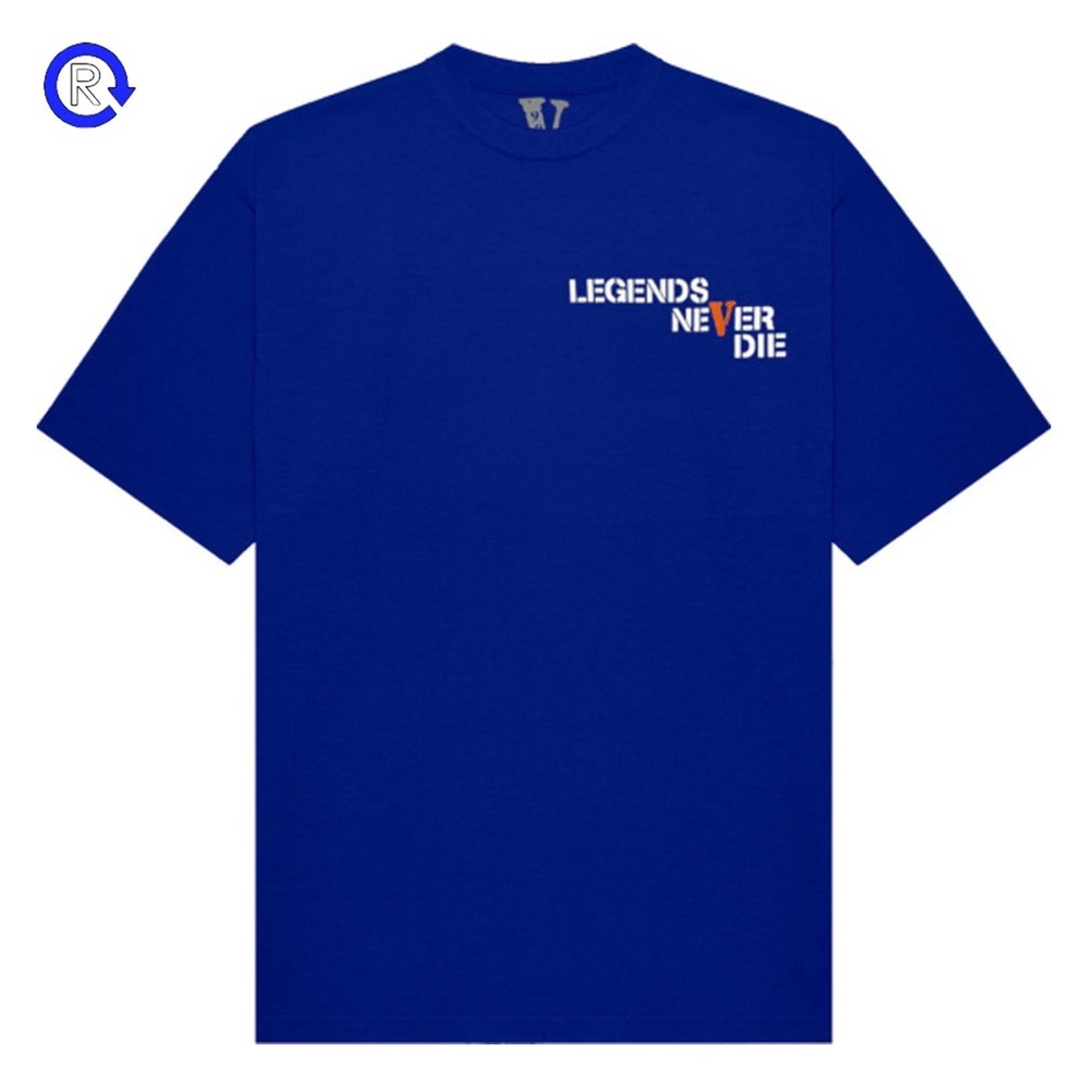 Vlone Juice Wrld Blue Legends 999 Tee